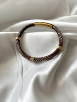 Load image into Gallery viewer, Leather Snake Bracelet
