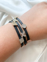 Load image into Gallery viewer, Leather Charmed Bracelet
