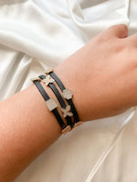 Load image into Gallery viewer, Leather Charmed Bracelet
