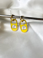 Load image into Gallery viewer, Large Soda Cap Earrings
