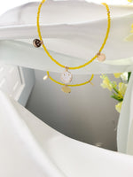 Load image into Gallery viewer, Smiley Yellow Necklace
