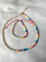 Load image into Gallery viewer, Ceramic Beaded Necklace and Bracelet
