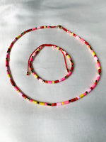 Load image into Gallery viewer, Ceramic Beaded Necklace and Bracelet
